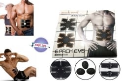 13.90€ Μηχάνημα Εκγύμνασης Κοιλιακών EMS Six Pack Trainer με παραλαβή από το Magic Hole ή 16.90€ πανελλαδική αποστολή στο χώρο σας.Προσφέρει ενδυνάμωση και σύσφιξη των των μυών με πολλαπλές διαφορετικές ανάλαφρες παλμικές δονήσεις χαμηλής συχνότητας που μεταδίδονται στο σώμα και επιτυγχάνουν το οριστικό αποτέλεσμα.